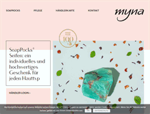 Tablet Screenshot of myna.de